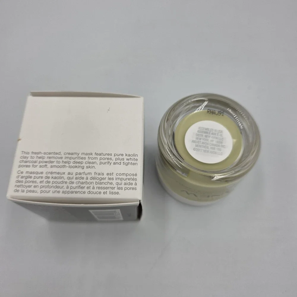 Avon ANEW Purifying Clay Mask‎ w/White Charcoal Powder  1.7 oz. New With Box
